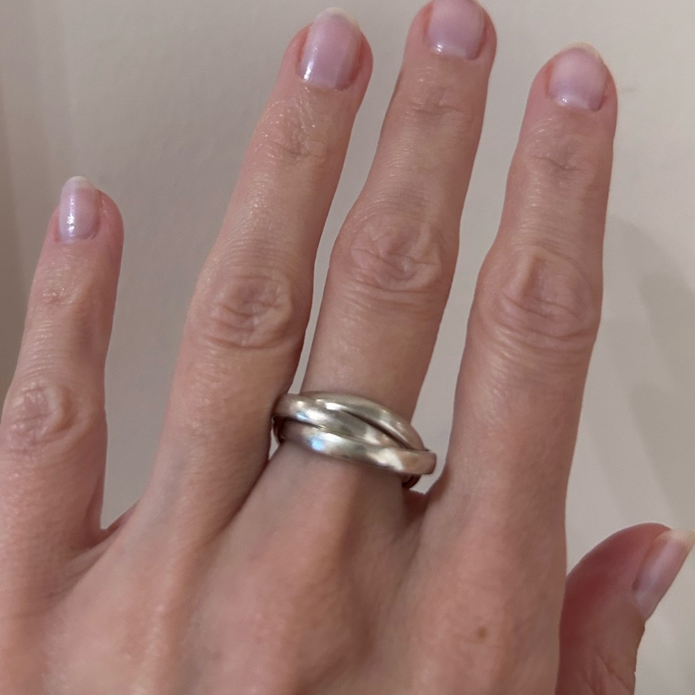 Sterling Silver Ring, 3 rings